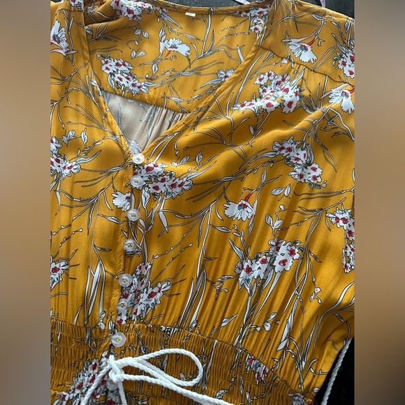 Fernando Women Floral Maxi Dress / size XL/ Bottom Up . - Picture 5 of 8